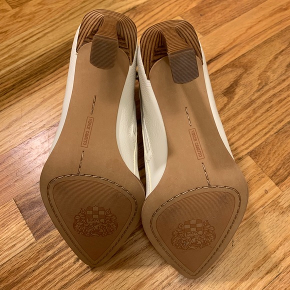 Vince Camuto Pezlee Booties in Warm White - Picture 6 of 10